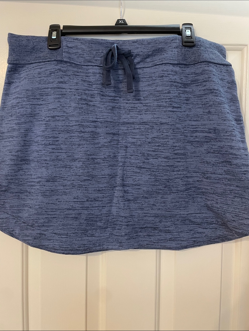 Athleta Blue Heathered Mini Skort